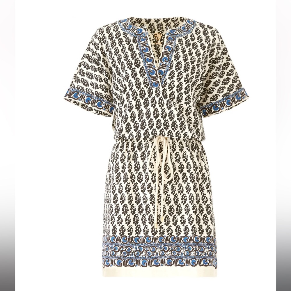 Tory Burch Guru Border Amara Coverup Dress